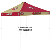 Logo Brands San Francisco 49ers Checkerboard Canopy Top 627-45C